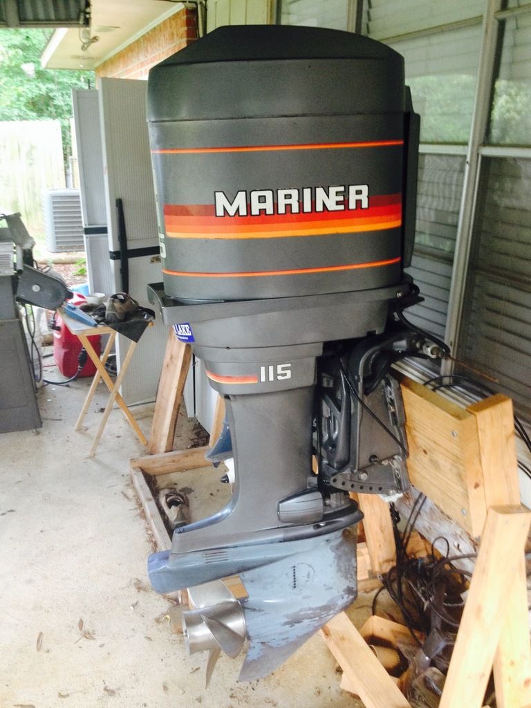 Pensacola Fishing Forum Mercury Mariner 115 "Tower of Power" Outboard